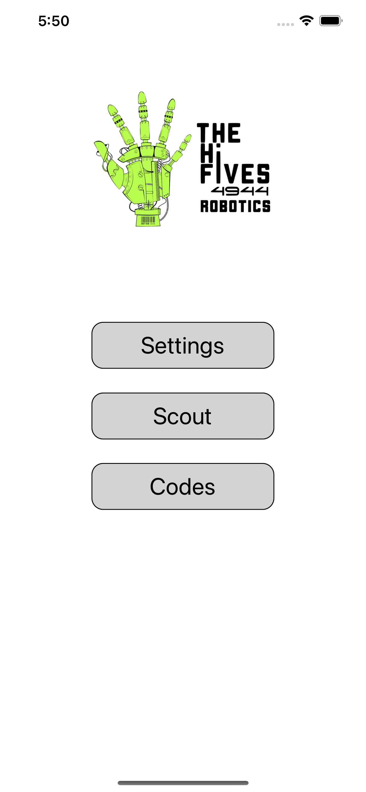 FRC 4944 Scouting