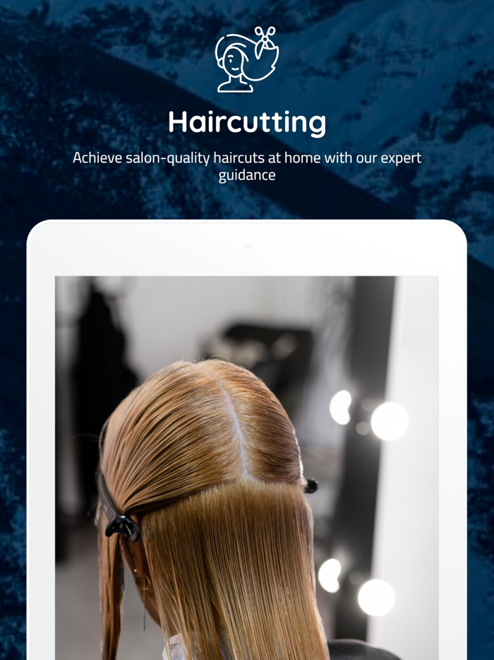 Hair Cut DYE Face App Try On