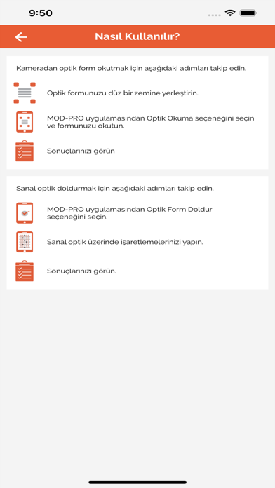 Çanta Optik Okuma Pro Screenshot
