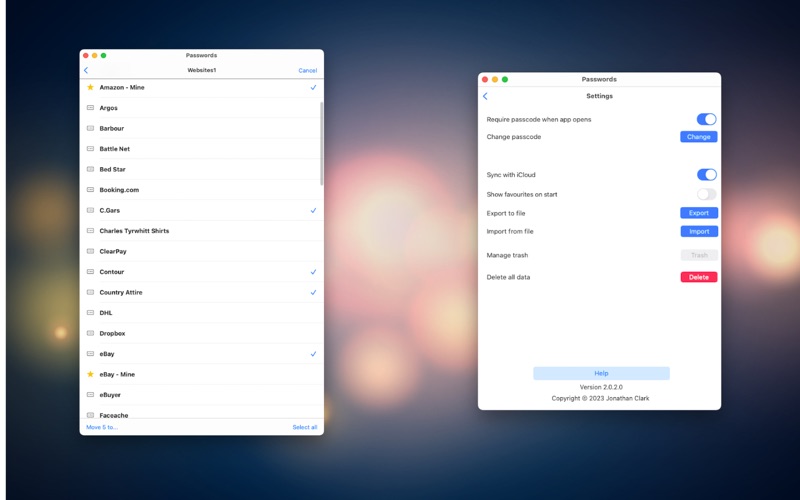 Screenshot #2 pour Passwords