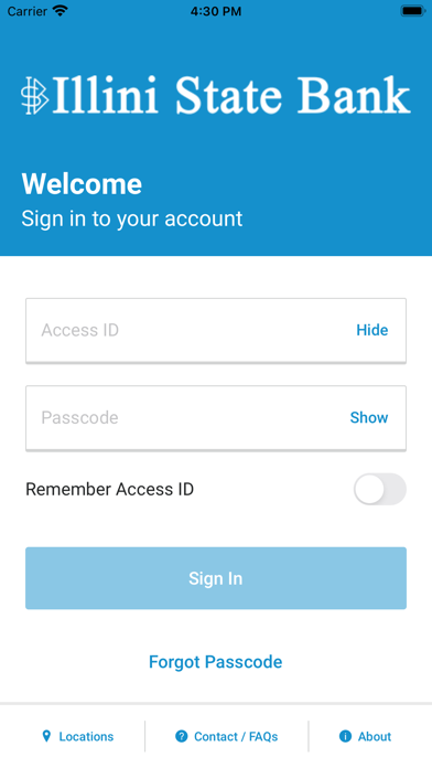 Illini State Bank Mobile Screenshot