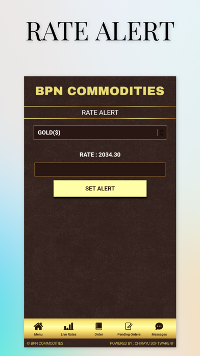 BPN Commodities Live Screenshot