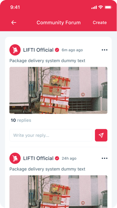 LIFTI App Screenshot