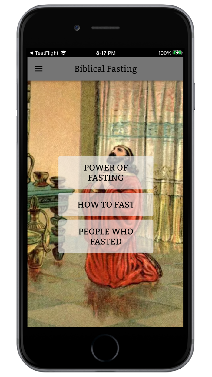 Spiritual Fasting
