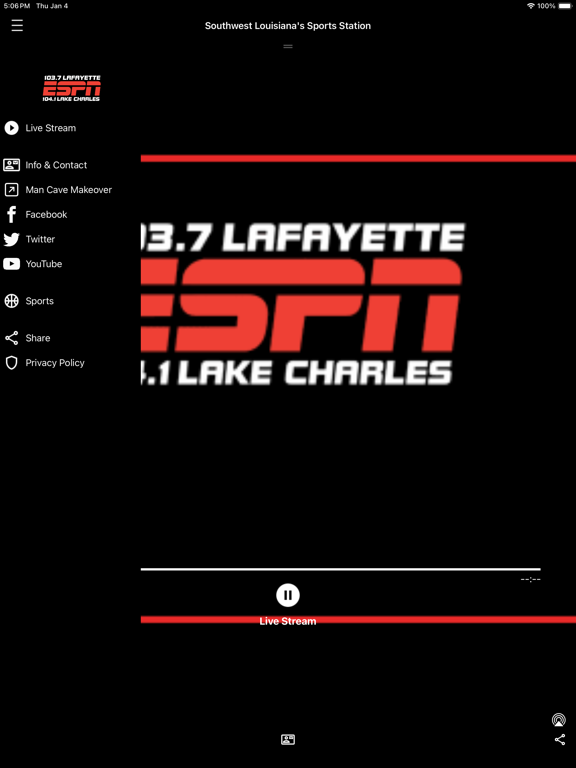 ESPN 104.1 Lake Charlesのおすすめ画像2