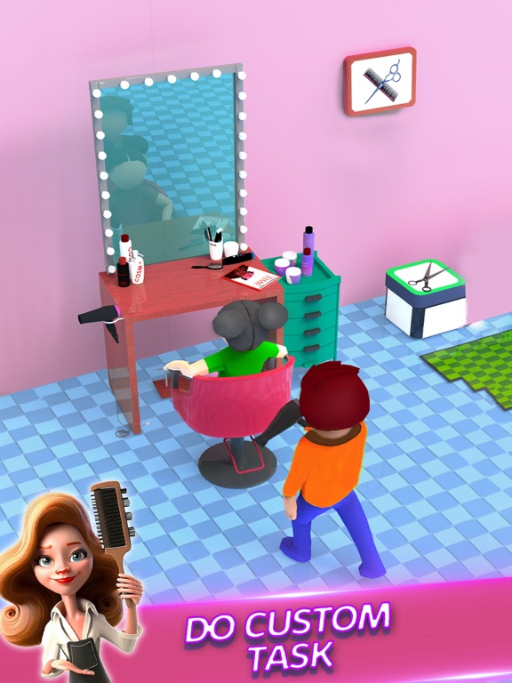 Screenshot #4 pour Idle Barber Shop Game - Tycoon