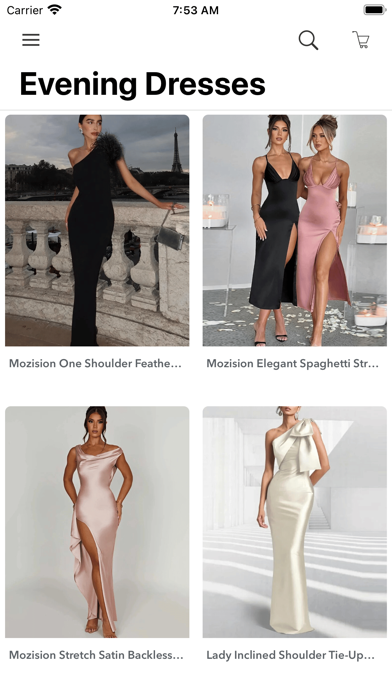 Women Clothing Fashion Shop Screenshot