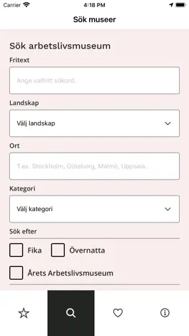 Game screenshot Museiguide Arbetslivsmuseer apk