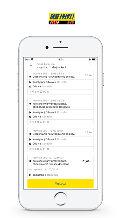 Taxi 919 Opole Screenshot