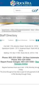 City of Rock Hill screenshot #3 for iPhone
