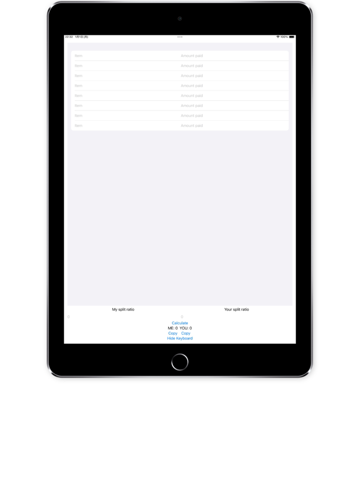 Bill Splitter for Two