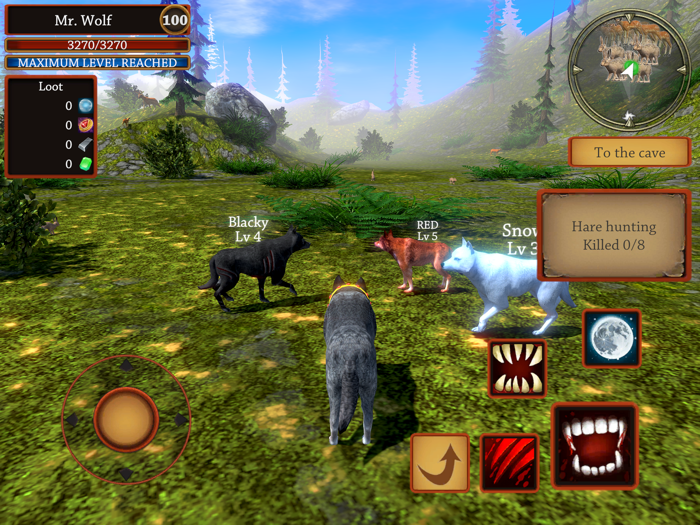 Wolf Simulator - Animal Games