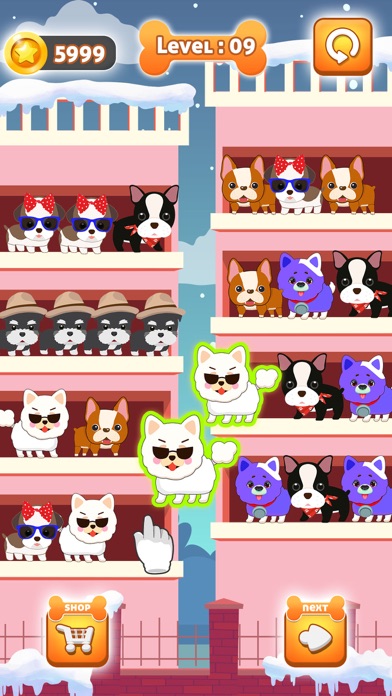 My Dog Sort Games Pet Shelter Screenshot