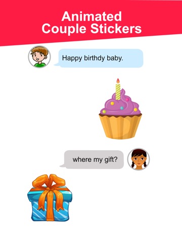 Animated Birthday Sticker Packのおすすめ画像2