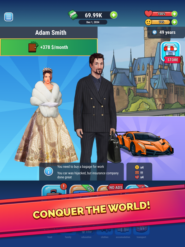 Rich Inc. Idle Life Sim Empire