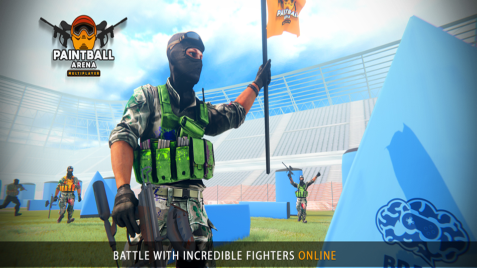 #3. Paintball Battle Arena 3D (iOS) 由: THINKING SKILLS APPS, SOCIEDAD LIMITADA