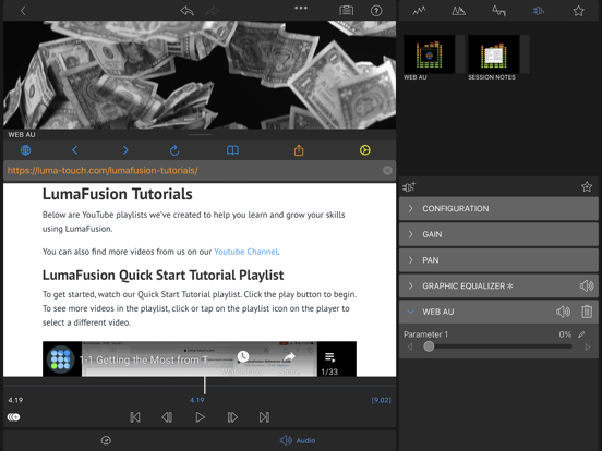 Screenshot #1 for Web AU