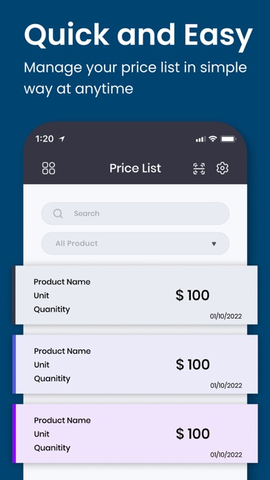 Price List Maker - Creator Screenshot