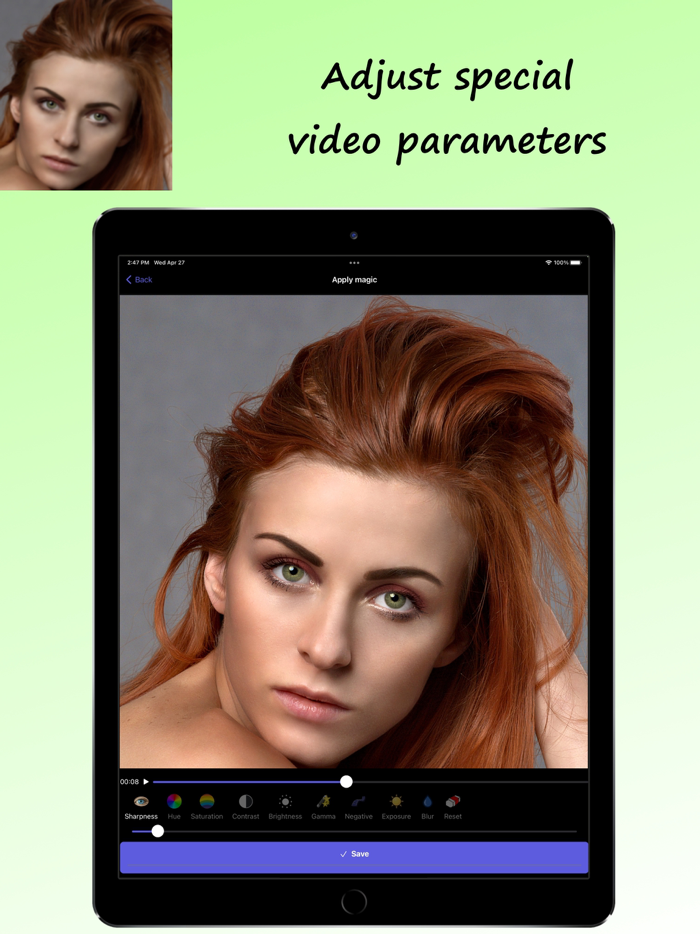Sharpen Video Enhance Quality