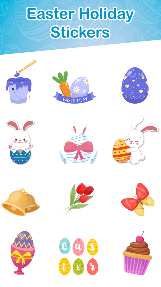 #1. Easter Holiday Stickers! (iOS) By: Neeraj .