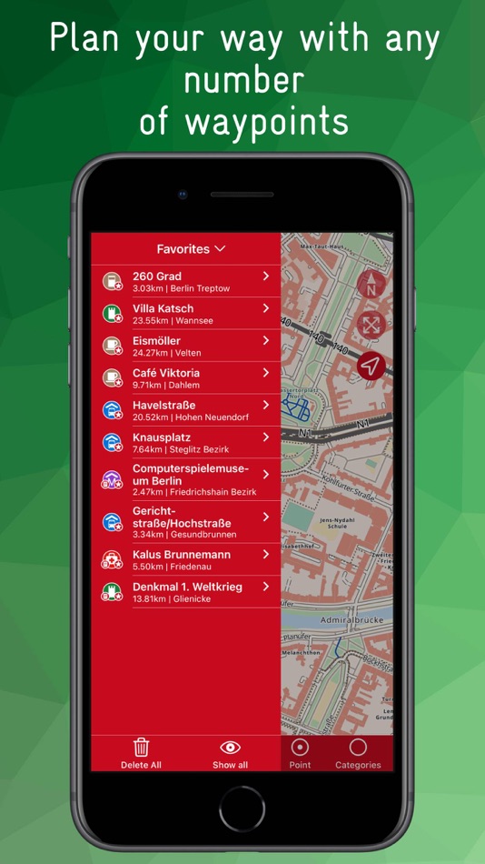 #9. Berlin & Potsdam Offline Map (iOS) Podle: Joerg Holz