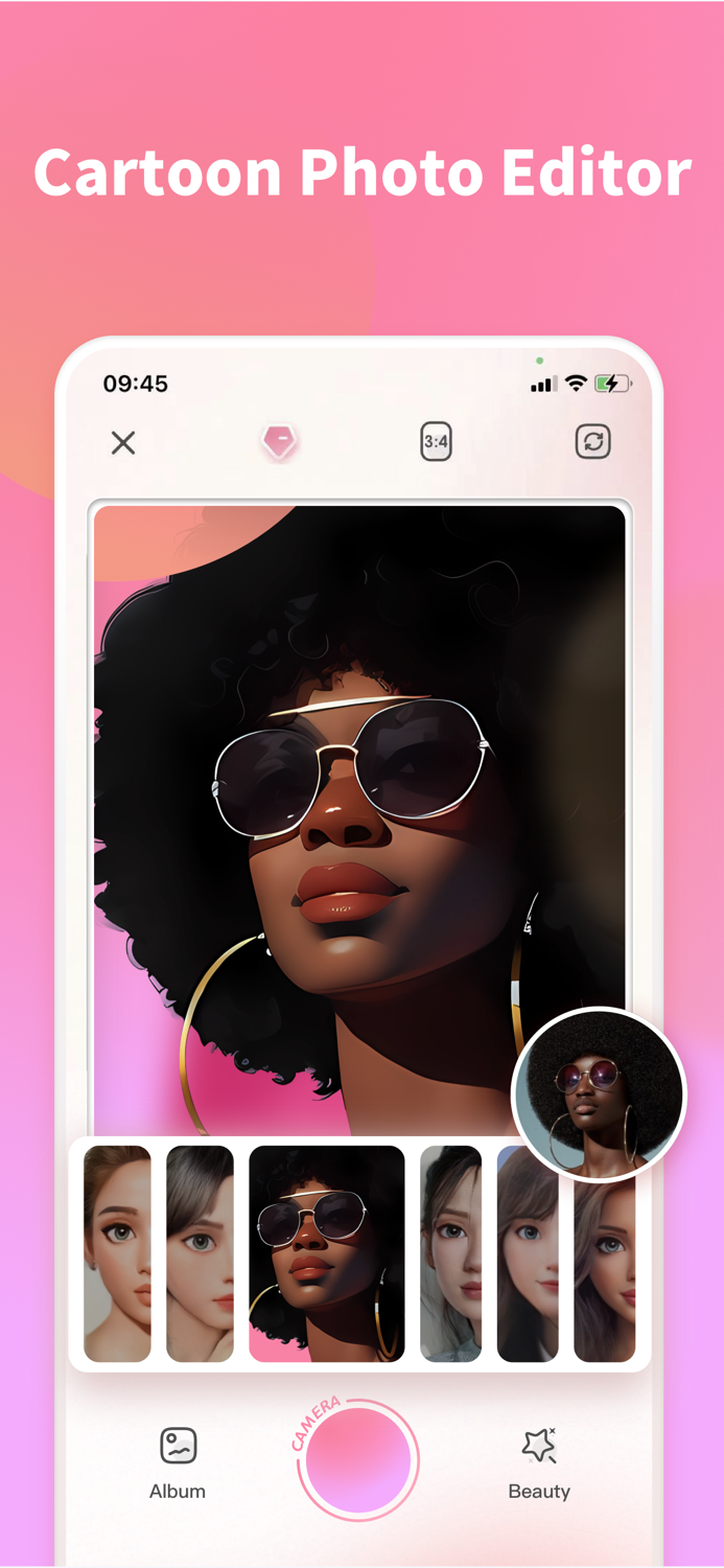 Anime Camera：Cartoon me