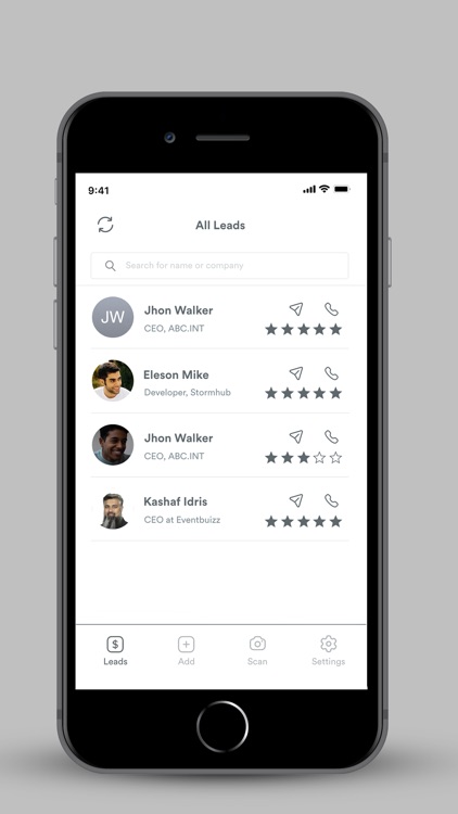 Eventbuizz lead scanner 2.0