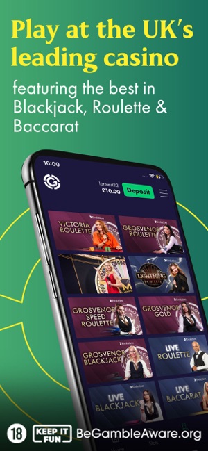 Grosvenor Casino Online Games on the App Store
