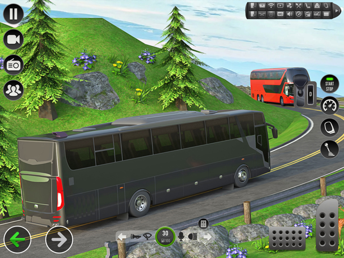 1 bus driving sim games pro 