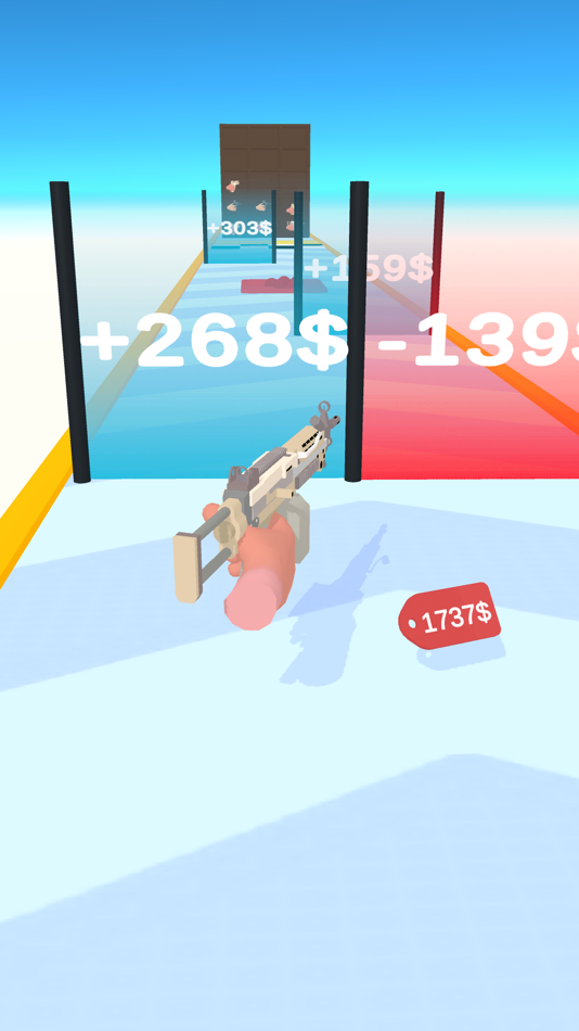 #1. Perfect Gun Craft - Stack Run (iOS) 来自: Quang Mai duc