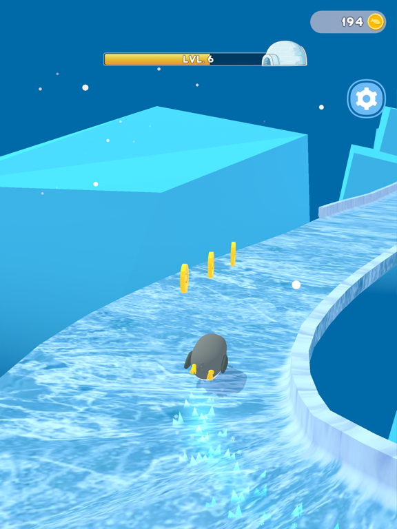 Penguin Slide - Icy Run iPad screenshot 4 - Games app
