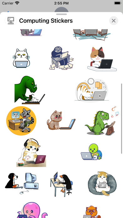 Computing Stickers Screenshot