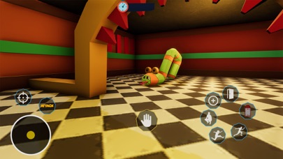 Scary Garden Red Monster Screenshot