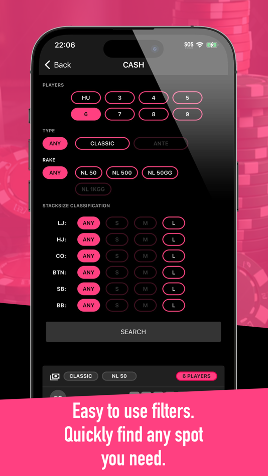#5. GTO Ranges+ Poker Solver (iOS) Podle: Crafty Wheel Studios Pty Ltd