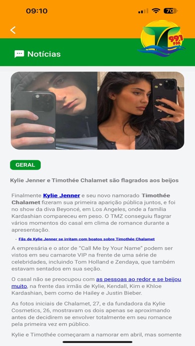 Transaraguaia FM - 99.1 FM Screenshot