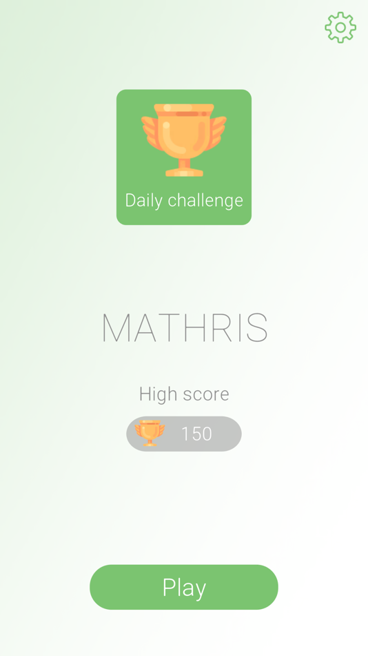 #2. Mathris - Number Puzzle Game (iOS) Podle: Nikita Ivanov