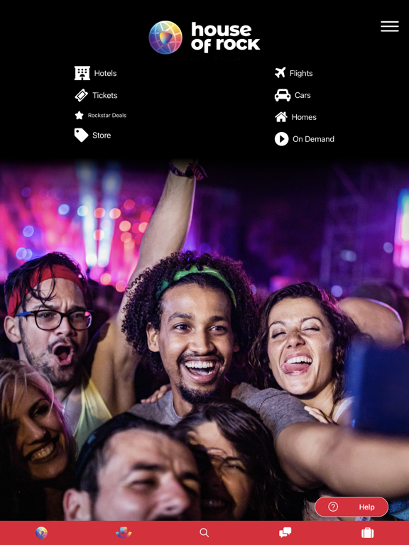 House of Rock iPad screenshot 2 - Travel app