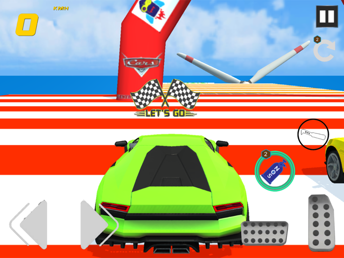 Car Wheels Stunt Challenge