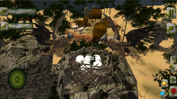 Flying Majestic Griffin Game