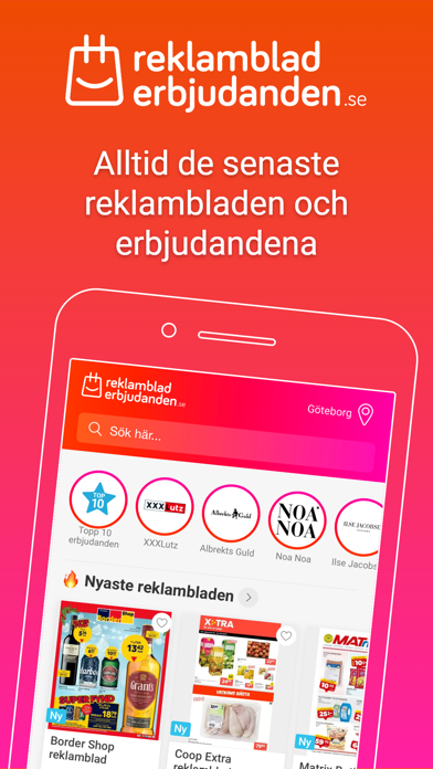 Screenshot 1 of Reklambladerbjudanden.se App