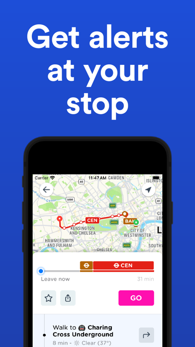 London Transport: TfL Live Screenshot