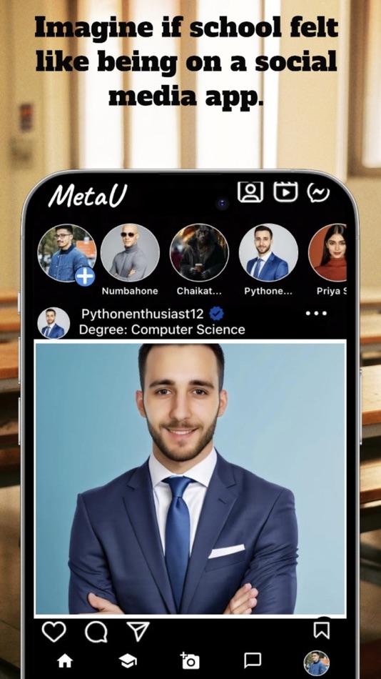 #3. MetaU Learn.Enjoy.Network (iOS) 由: Esync Technologies. LLC
