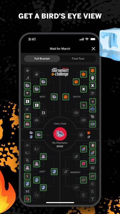 ESPN Tournament Challenge Screenshot