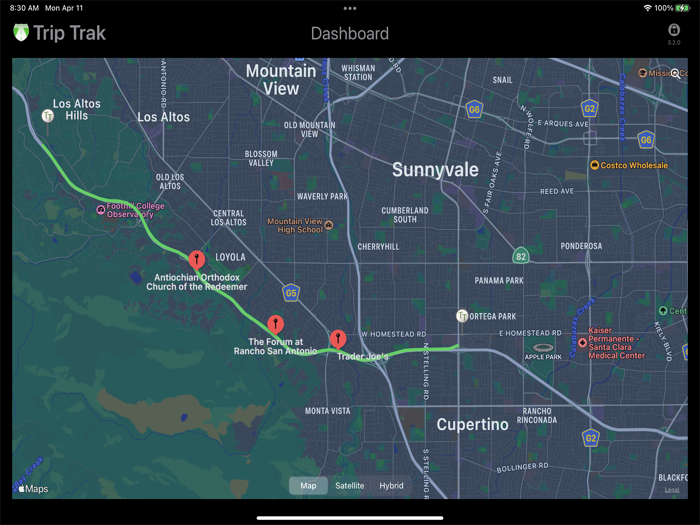 Trip Trak - Travel Log