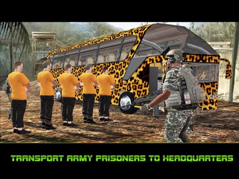 US Army Bus Transport Simのおすすめ画像7