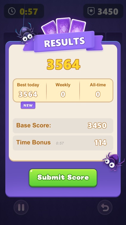 Spider Solitaire: Real Cash screenshot-4