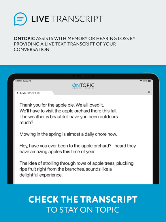 Screenshot #5 pour OnTopic Memory + Hearing
