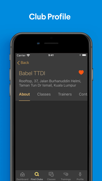 Babel Fit App Screenshot