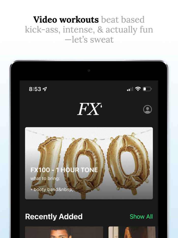 FX SWEAT by Ali Freie