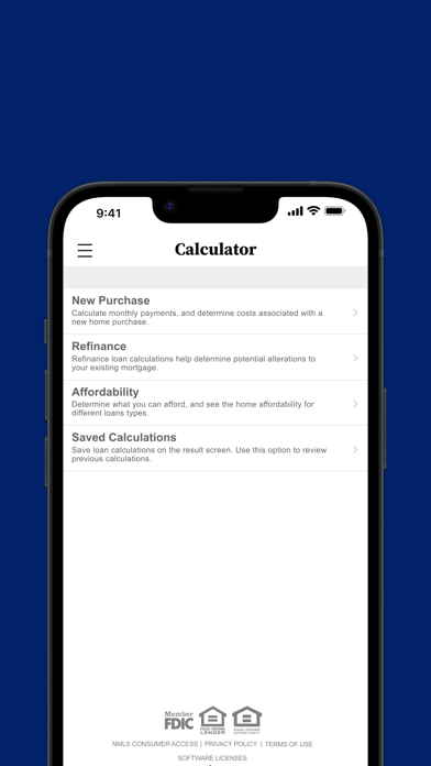 Peoples Mortgage App Screenshot